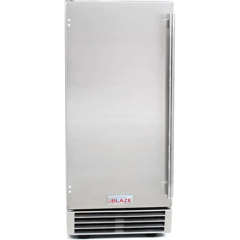 Blaze 50 Lb. 15-Inch Outdoor Rated Ice Maker With Gravity Drain - BLZ-ICEMKR-50GR