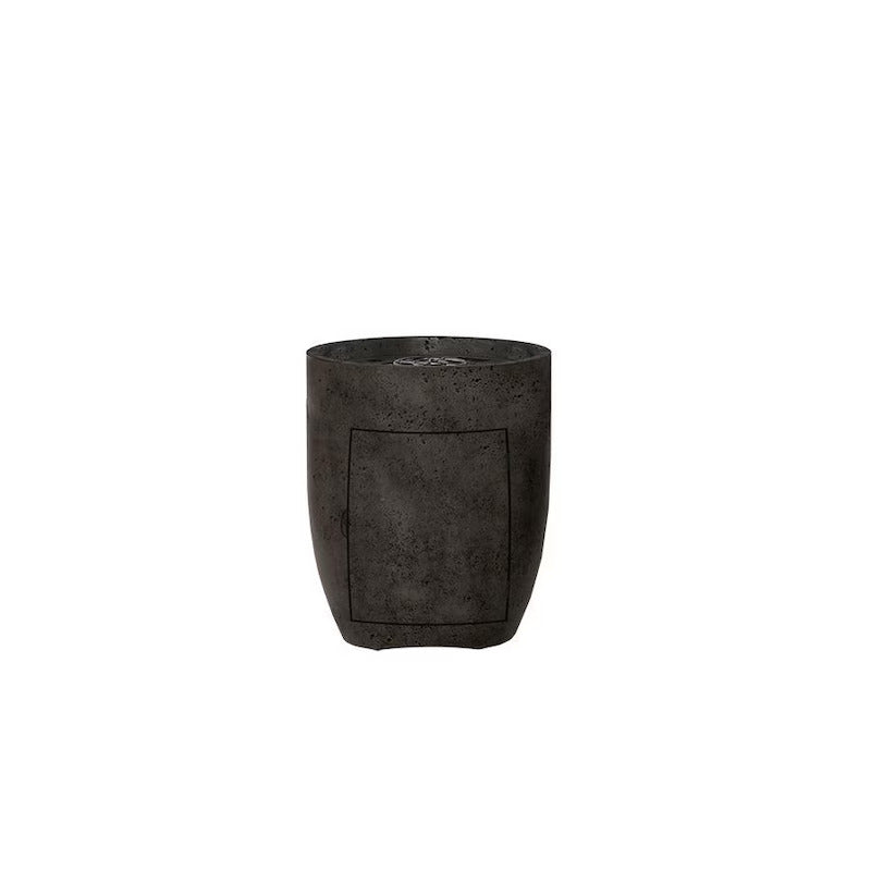 Lakeview Bloomview 3 24-Inch Round Propane Gas Fire Bowl - Ebony - SCPH-403-2LP (1)