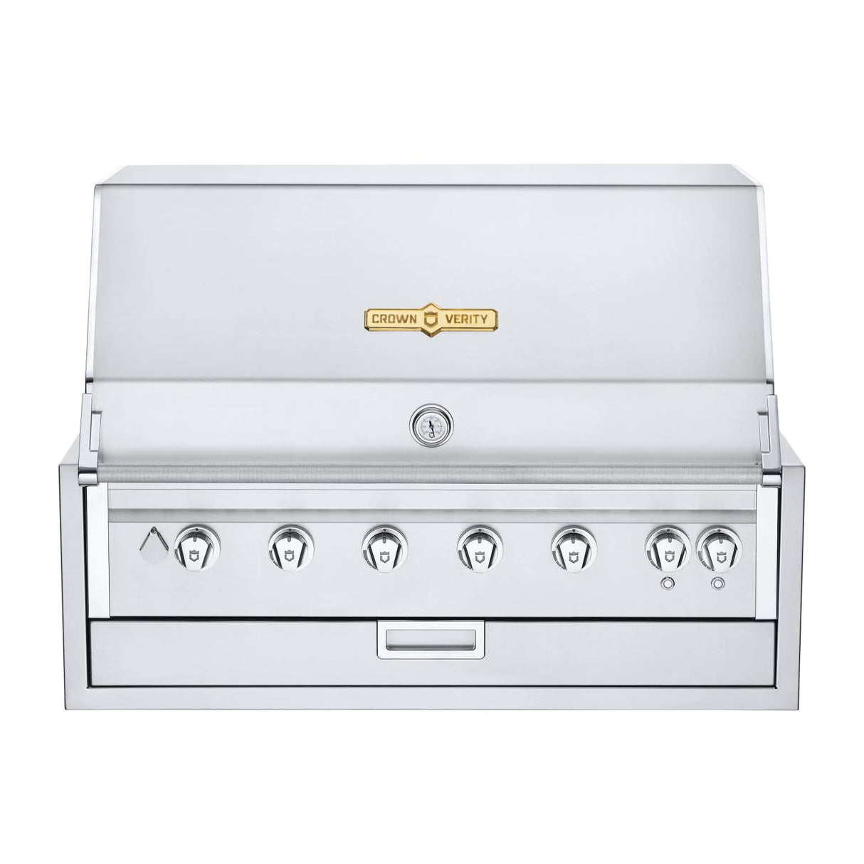 Crown Verity Infinite Series 42-Inch Built-In Propane Gas Grill W/ Lights - IBI42LP-LT