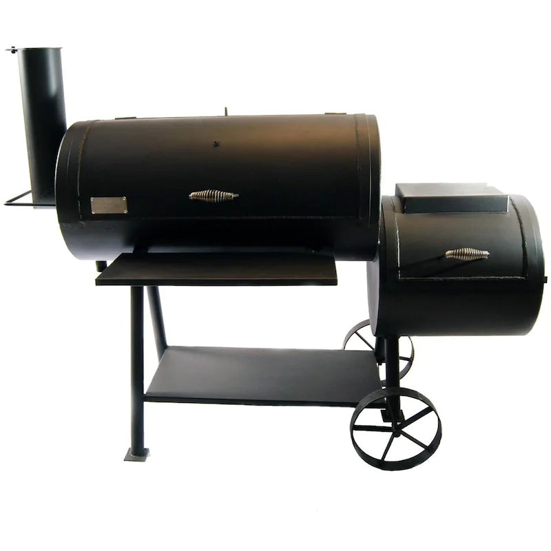 Old Country BBQ Pits Brazos 35-Inch Offset Charcoal Smoker - OC20X60