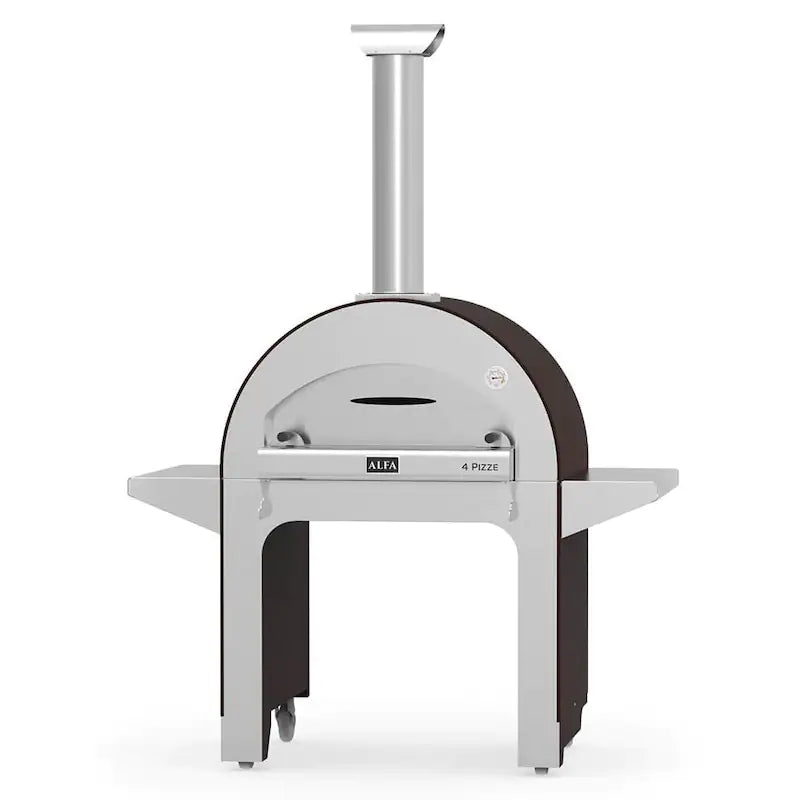 Alfa 4 Pizze 31-Inch Outdoor Wood-Fired Pizza Oven - Copper - FX4PIZ-LRAM