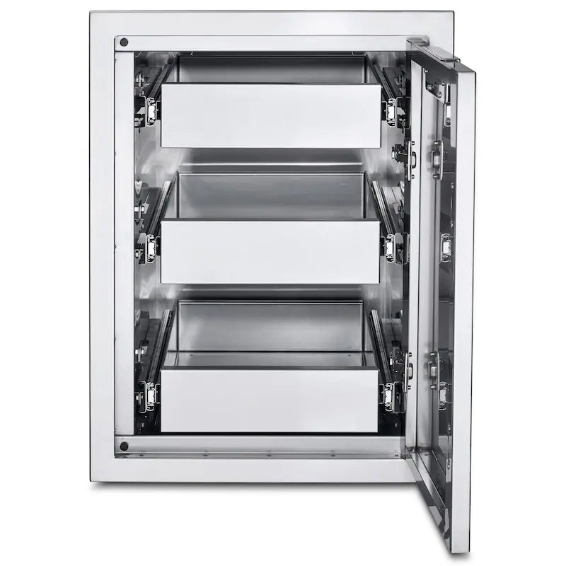 Crown Verity Infinite Series 21-Inch Enclosed Cabinet Storage W/ Triple Storage Drawers - Large - IBILC-3D