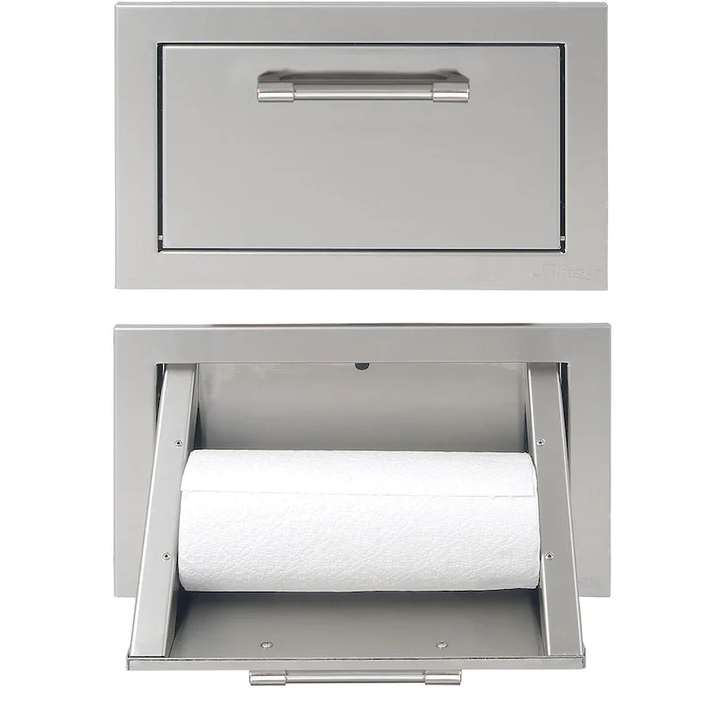 Alfresco 17-Inch Built-In Paper Towel Holder - AXE-TH