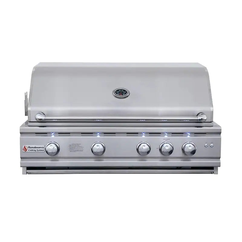 RCS Cutlass Pro 38-Inch Built-In Propane Gas Grill - RON38ALP