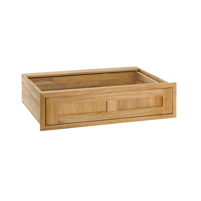 Pacific Teak Millworks 30 Inch Shaker Panel Single Drawer (1)