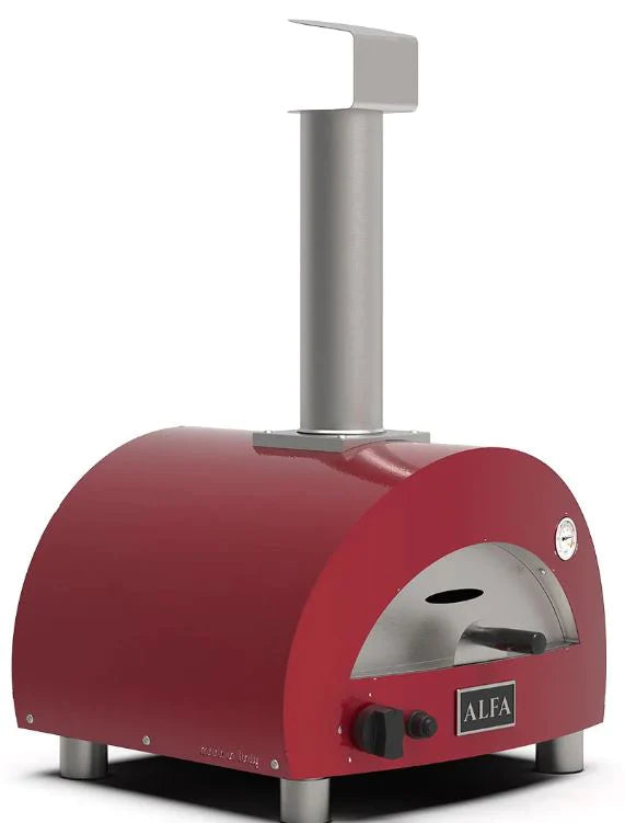 Alfa Moderno Portable Propane Pizza Oven - Red FXMD-PT-GROA-U