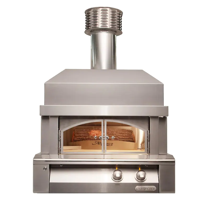 Alfresco 30-Inch Built-In Propane Outdoor Pizza Oven Plus - AXE-PZA-BI-LP