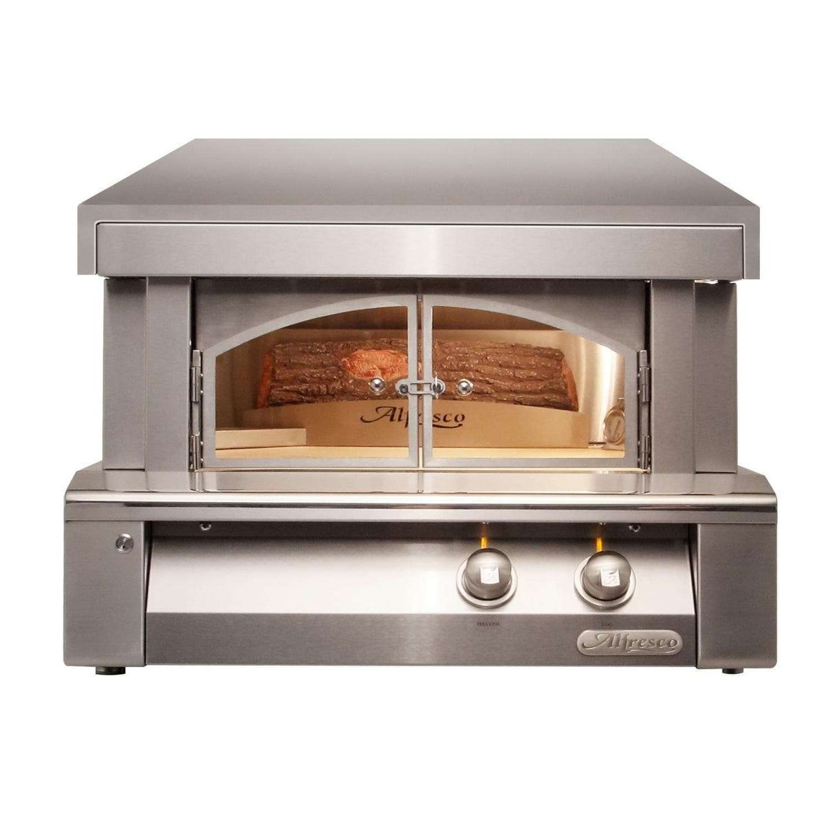 Alfresco 30-Inch Countertop Natural Gas Outdoor Pizza Oven Plus - AXE-PZA-NG1