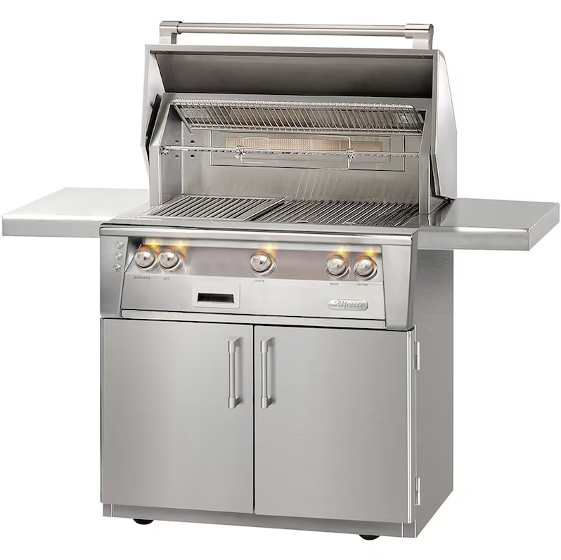 Alfresco ALXE 36-Inch Propane Gas Grill With Sear Zone And Rotisserie - ALXE-36SZC-LP