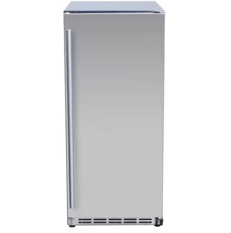 American Made Grills 15-Inch Outdoor Rated Fridge w Stainless Door - AMG-RFR-15S