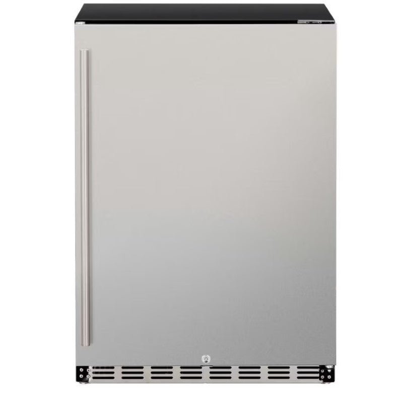 American Made Grills 5.3c Outdoor Rated Fridge - AMG-RFR-24S