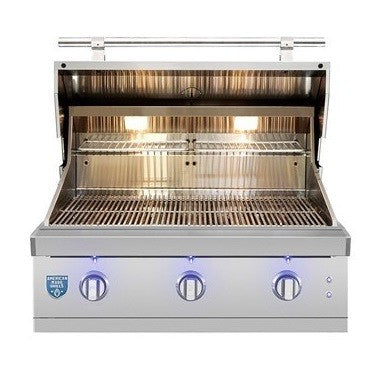 American Made Grills ATS36-LP Atlas 36 Inch Built-In Gas Grill - Stainless Steel, Liquid Propane Gas