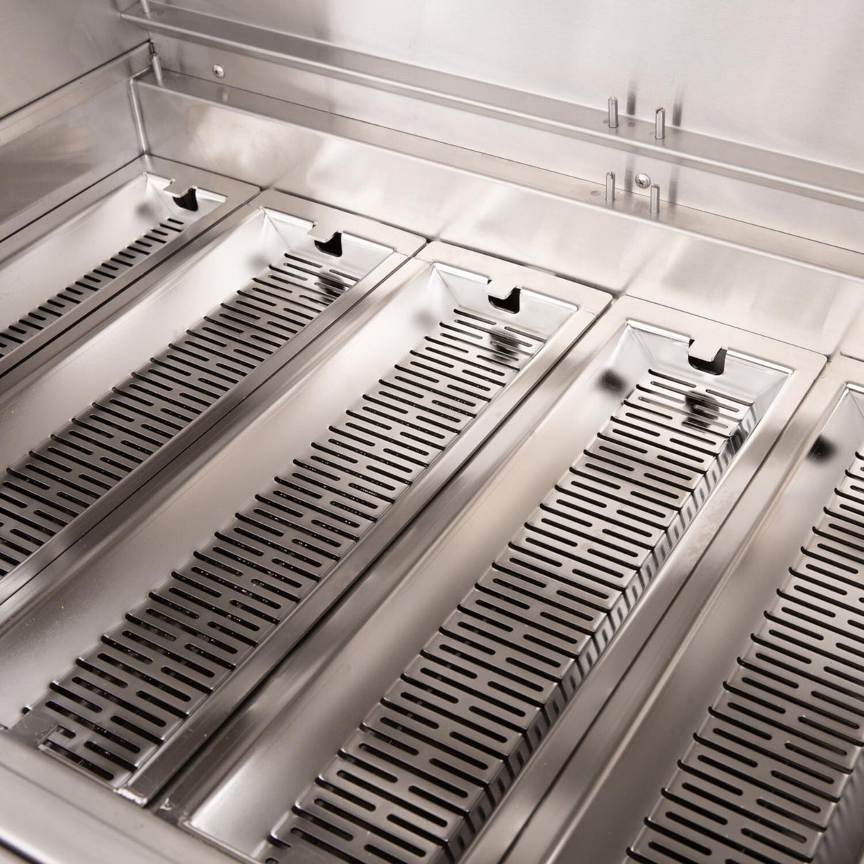 American Made Grills Muscle 54-Inch Hybrid Grill 3-Piece Natural Gas Outdoor Kitchen Package - MUSC54-NG-3PC-PROMO fuel trays