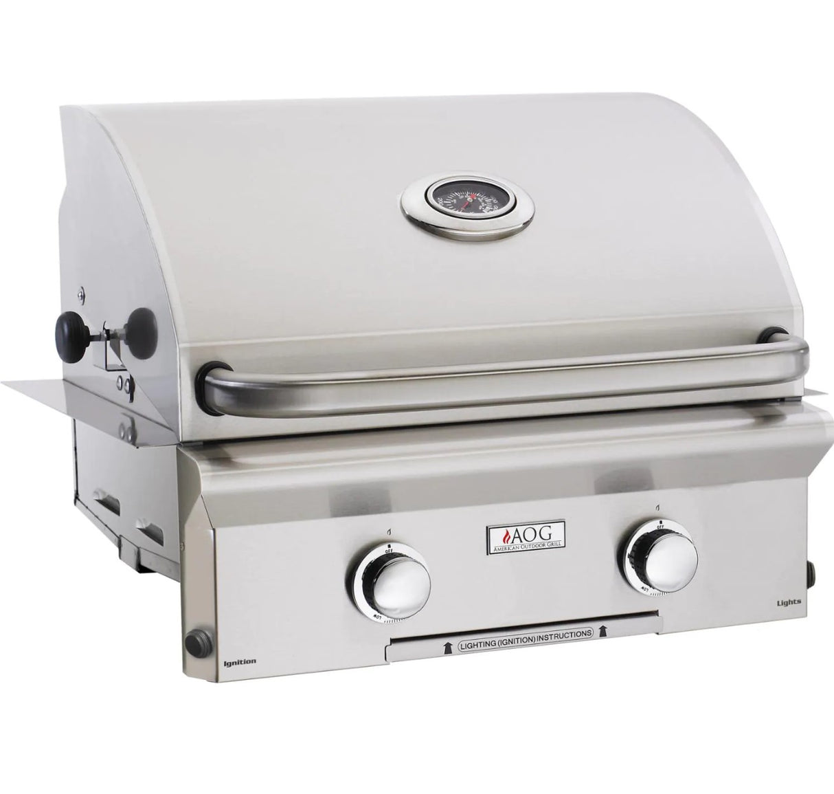 American Outdoor Grill L-Series 24-Inch 2-Burner Built-In Natural Gas Grill 24NBL-00SP