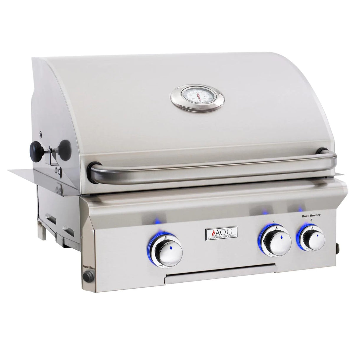 American Outdoor Grill L-Series 24-Inch 2-Burner Built-In Propane Gas Grill With Rotisserie 24PBL