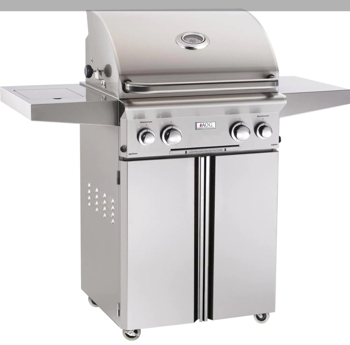 American Outdoor Grill L-Series 24-Inch 2-Burner Propane Gas Grill 24PCL-00SP
