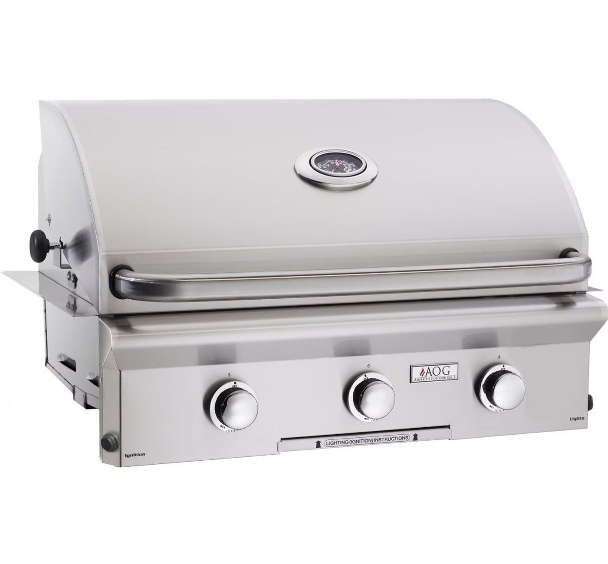 American Outdoor Grill L-Series 30-Inch 3-Burner Built-In Propane Gas Grill 30PBL-00SP