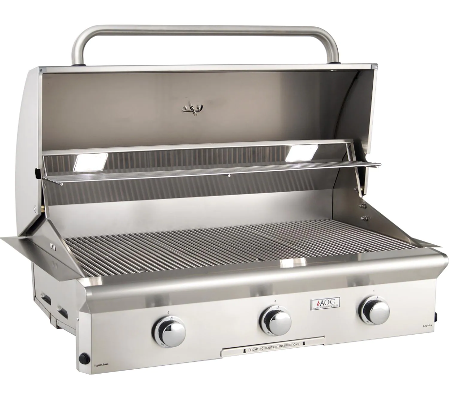American Outdoor Grill L-Series 36-Inch 3-Burner Built-In Natural Gas Grill 36NBL-00SP