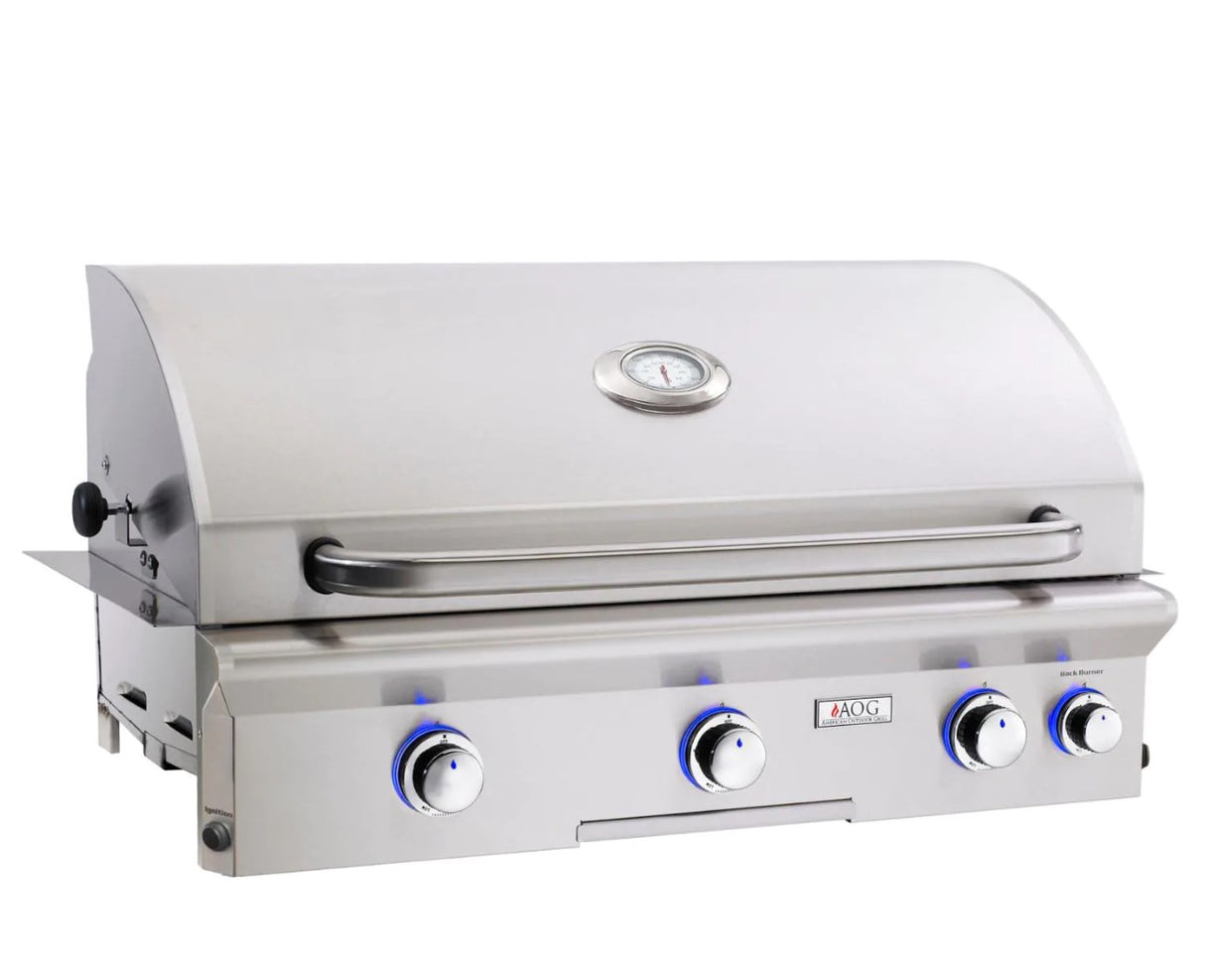 American Outdoor Grill L-Series 36-Inch 3-Burner Built-In Propane Gas Grill With Rotisserie 36PBL