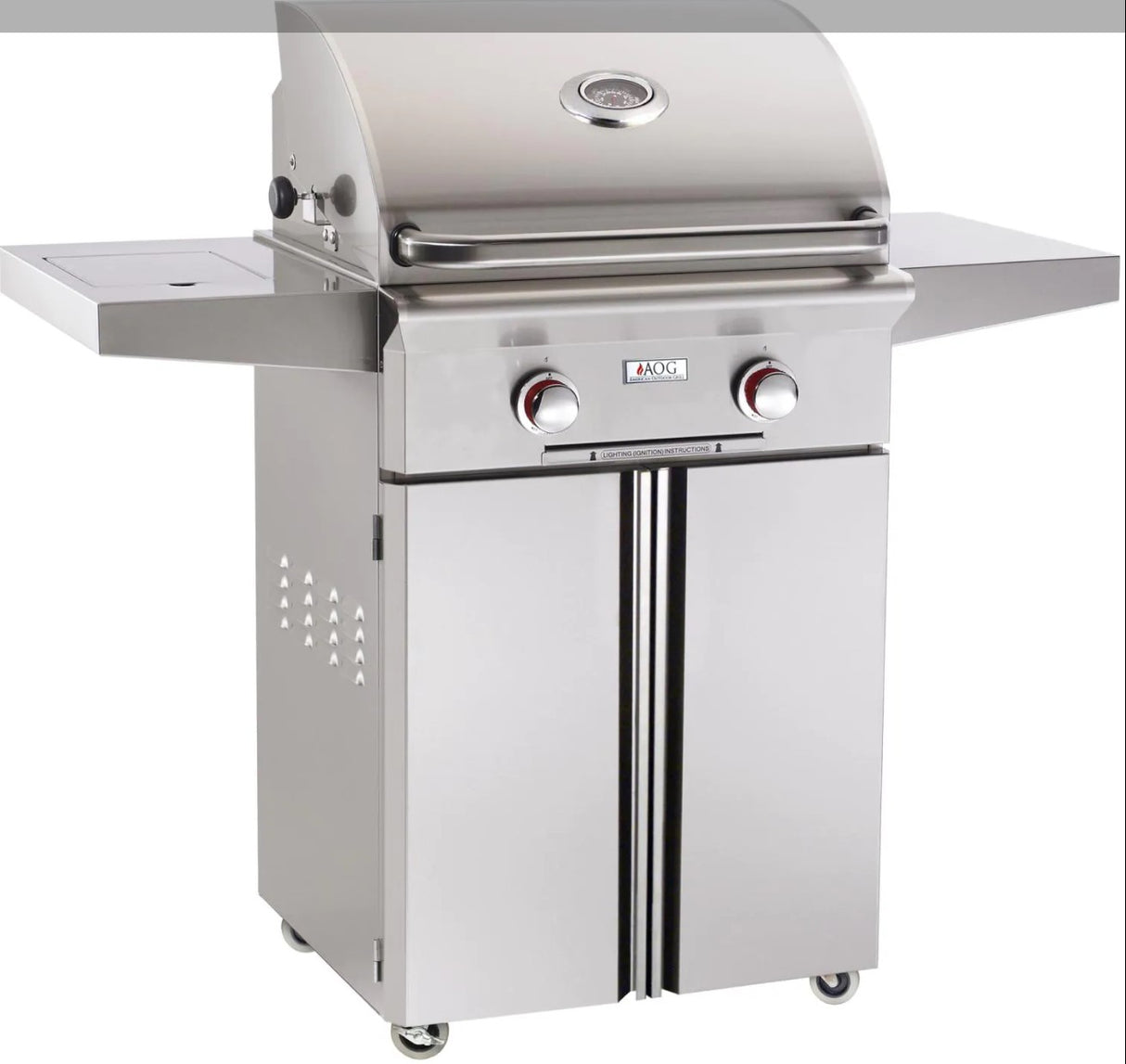 American Outdoor Grill T-Series 24-Inch 2-Burner Propane Gas Grill 24PCT-00SP