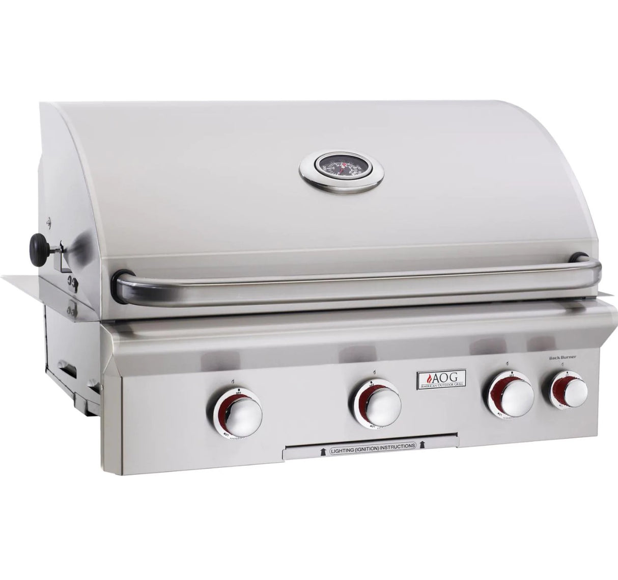 American Outdoor Grill T-Series 30-Inch 3-Burner Built-In Natural Gas Grill With Rotisserie 30NBT