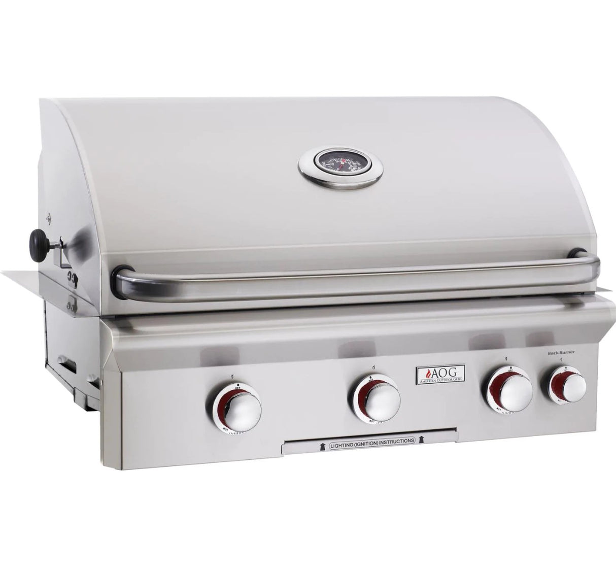 American Outdoor Grill T-Series 30-Inch 3-Burner Built-In Propane Gas Grill With Rotisserie 30PBT