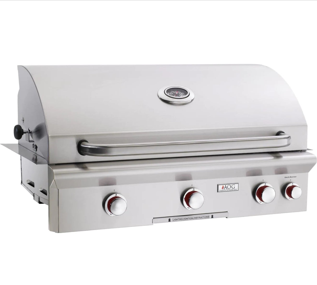American Outdoor Grill T-Series 36-Inch 3-Burner Built-In Natural Gas Grill With Rotisserie 36NBT