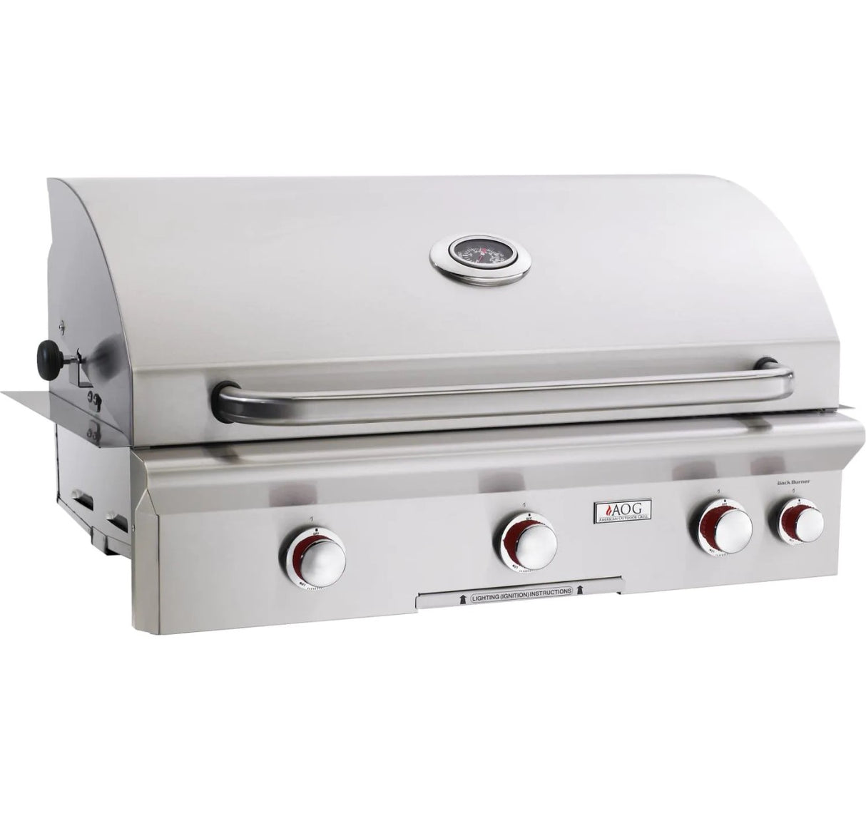 American Outdoor Grill T-Series 36-Inch 3-Burner Built-In Propane Gas Grill With Rotisserie 36PBT