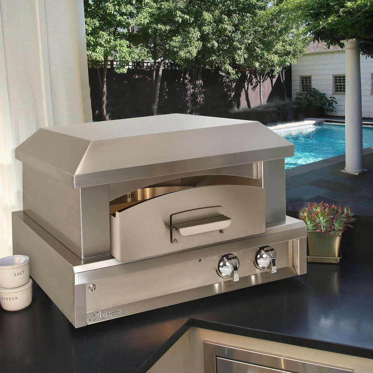 Artisan Professional 29-Inch Countertop Natural Gas Outdoor Pizza Oven - ARTP-PZA-NG 2