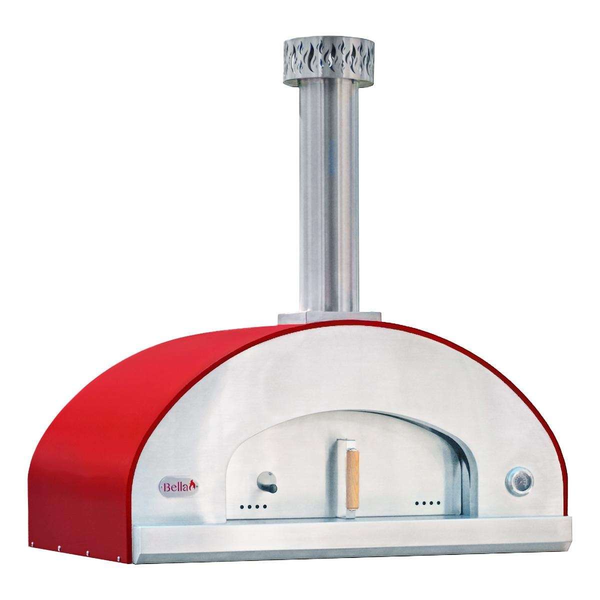 Bella Ultra 40-Inch Outdoor Wood Fired Oven - Red - BEUD40R 2
