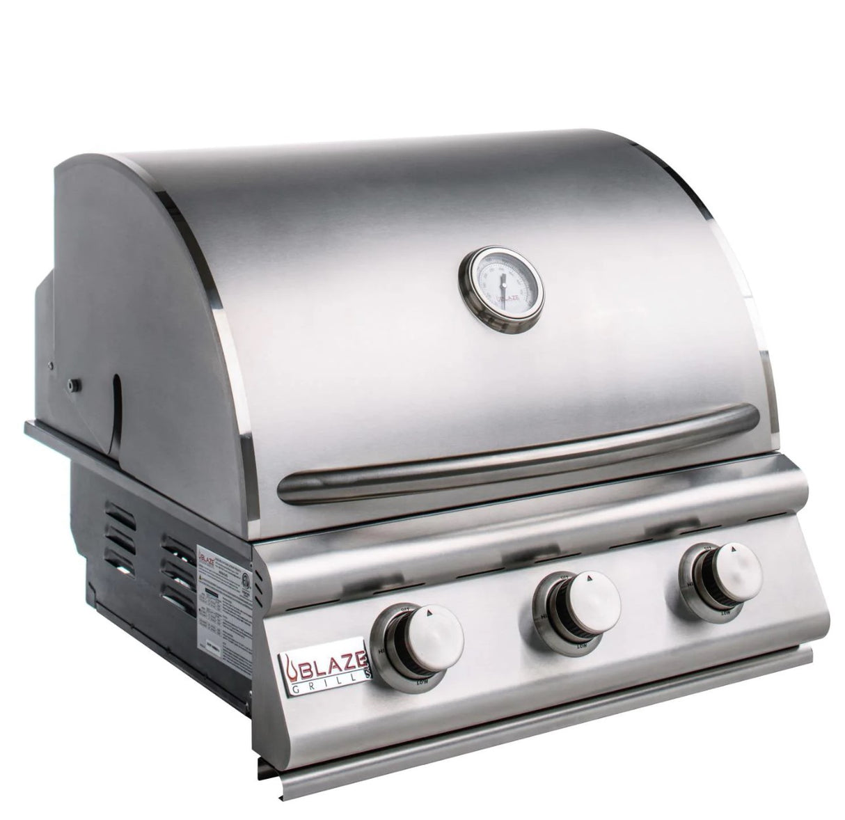 Blaze Prelude LBM 25-Inch 3-Burner Built-In Natural Gas Grill - BLZ-3LBM-NG