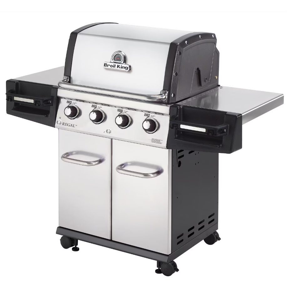 Broil King Regal S420 Pro 4-Burner Propane Gas Grill - Stainless Steel