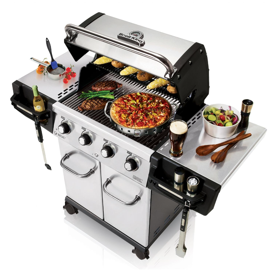Broil King Regal S420 Pro 4-Burner Propane Gas Grill - Stainless Steel1