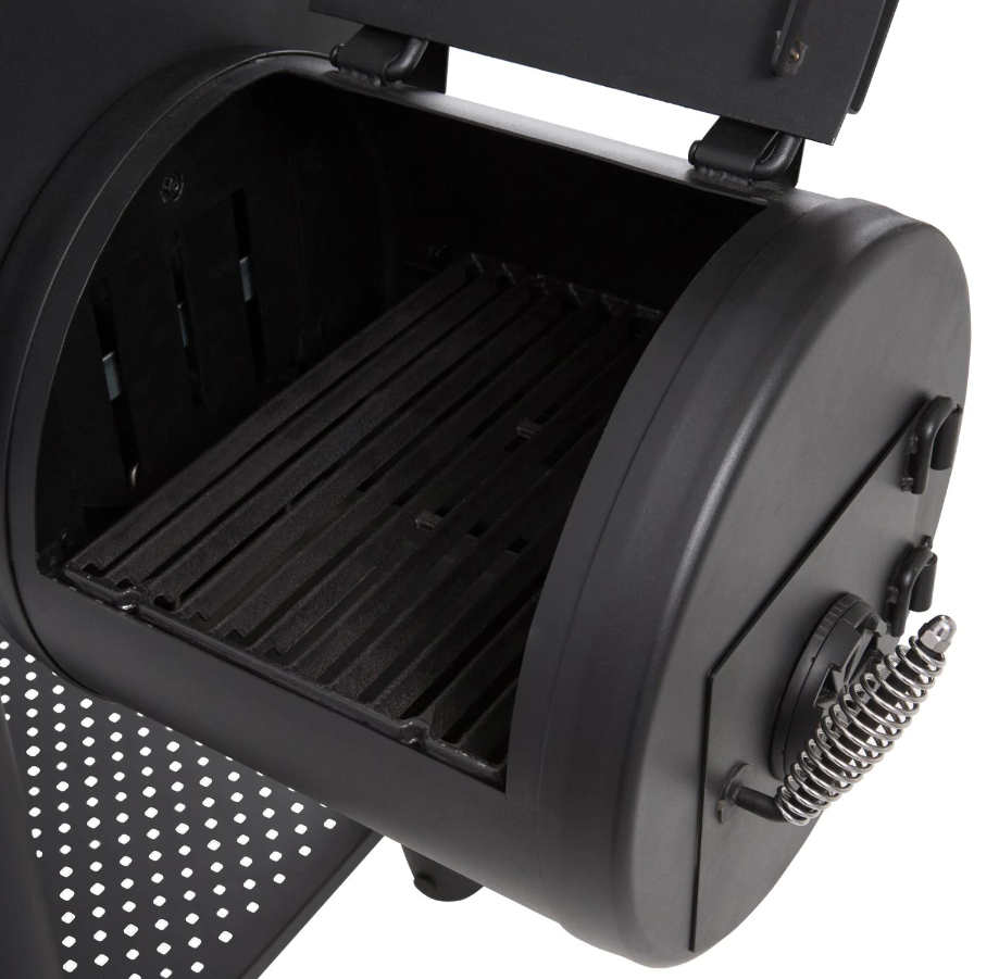 Broil King Smoke XL 32-Inch Offset Charcoal Smoker - Black1