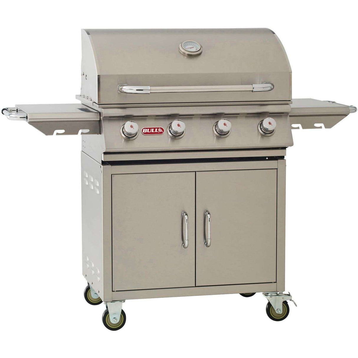 Bull Grills 26002NG Stockman 24inch Commercial Style Griddle Cart (Natural Gas)