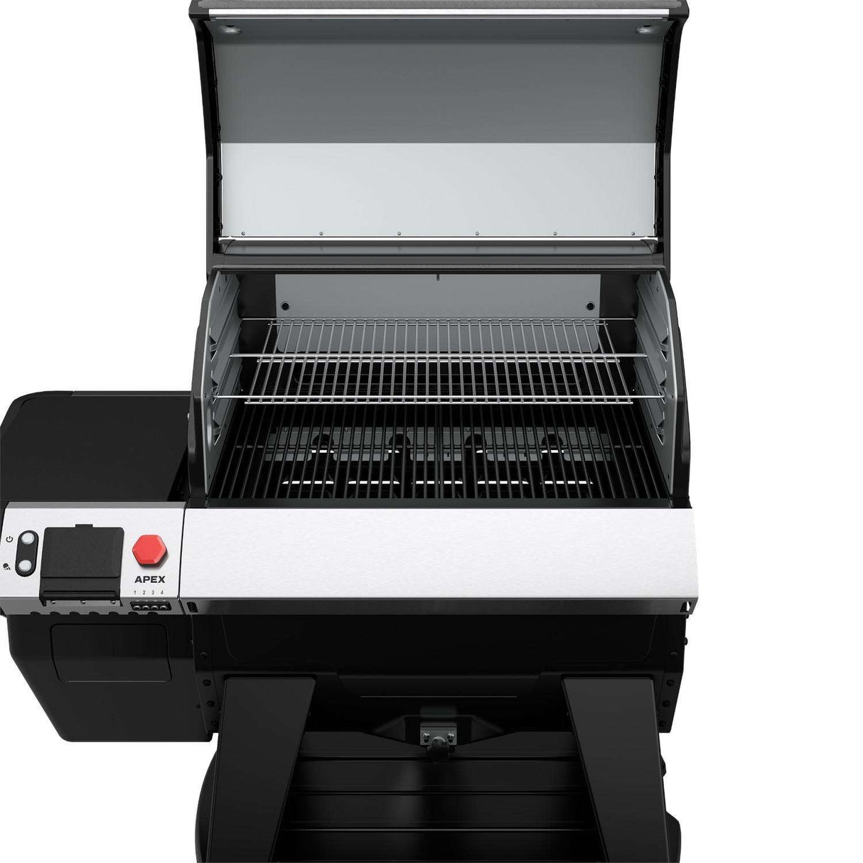 Camp Chef Apex 24-Inch Pellet Grill - PG24HG grill open