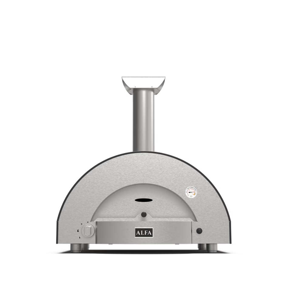 Alfa Classico 2 Pizze Propane Pizza Oven W/ Natural Gas Conversion Kit - Ardesia Grey - FXCL-2P-GGRA-U