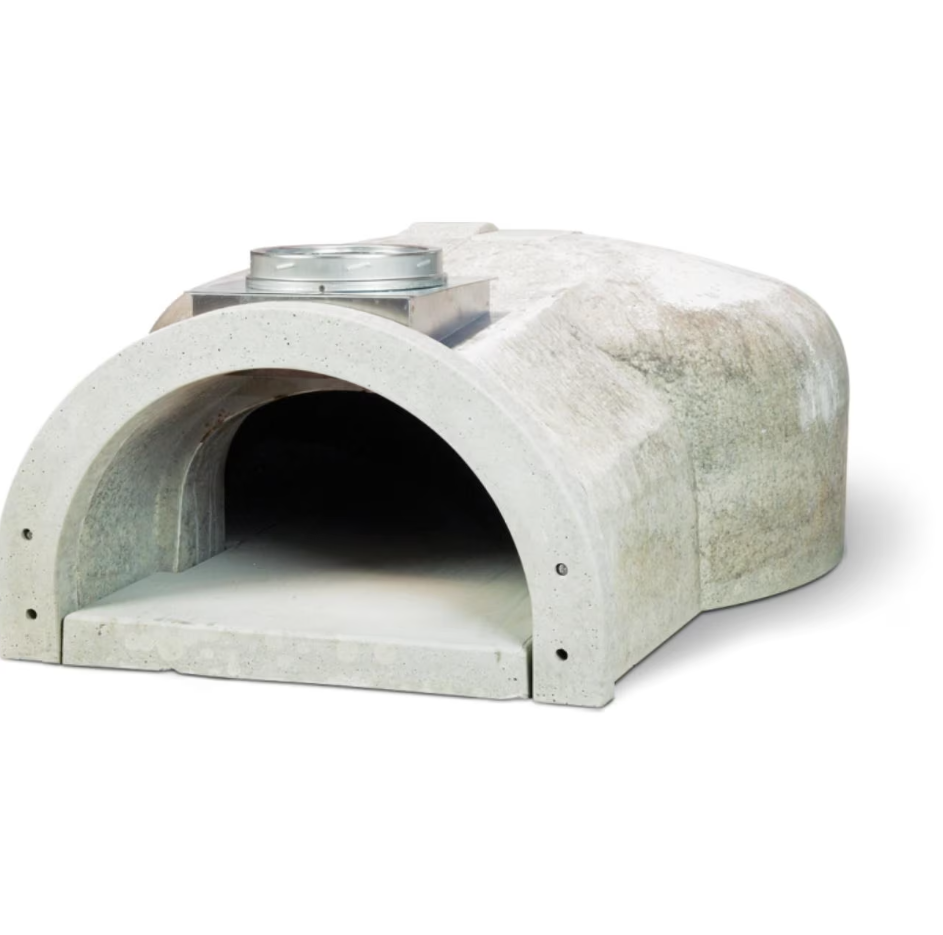 Chicago Brick Oven CBO-750 Built-In Countertop Hybrid Residential Outdoor Pizza Oven - Natural Gas - Copper - CBO-O-CT-750-HYB-NG-CV-R-3K