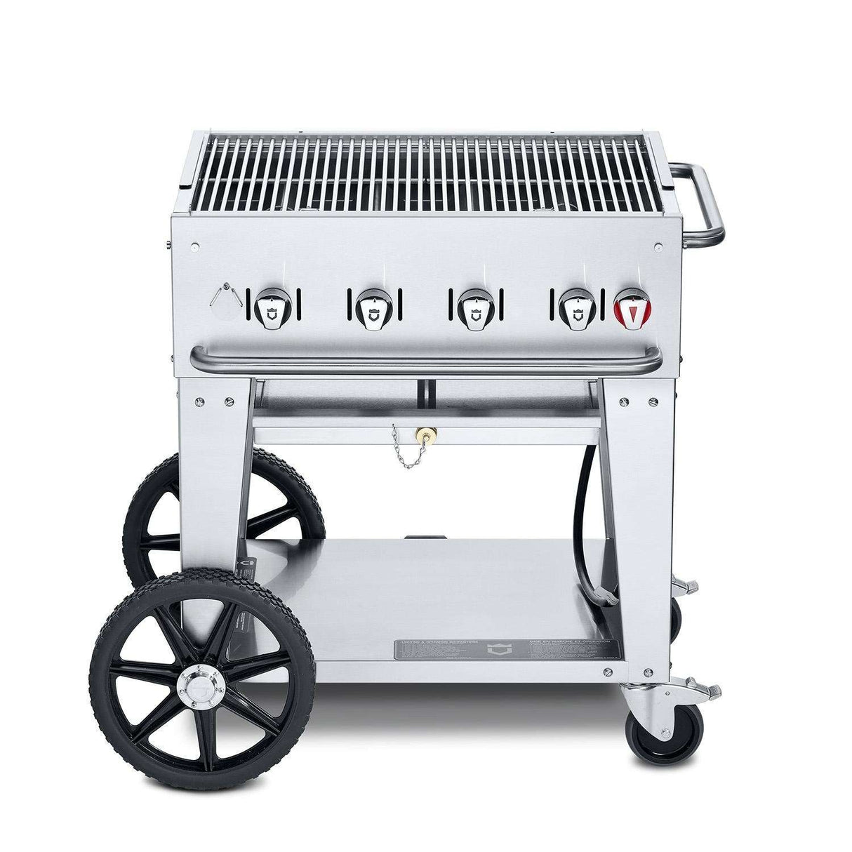 Crown Verity 30-Inch Mobile Natural Gas Grill - CV-MCB-30NG