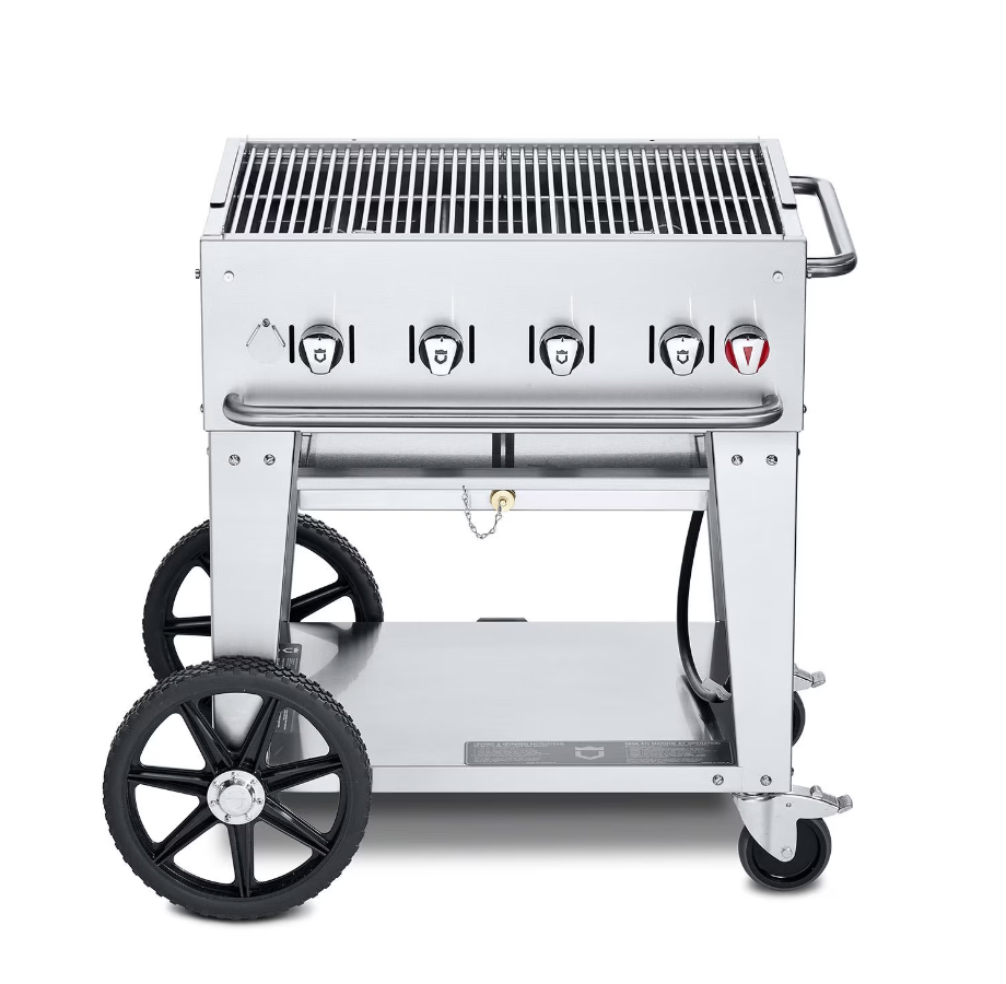 Crown Verity 30-Inch Mobile Propane Grill - CV-MCB-30