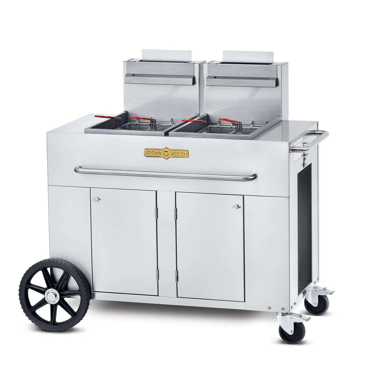 Crown Verity Double Tank Propane Fryer - CV-PF-2 Front