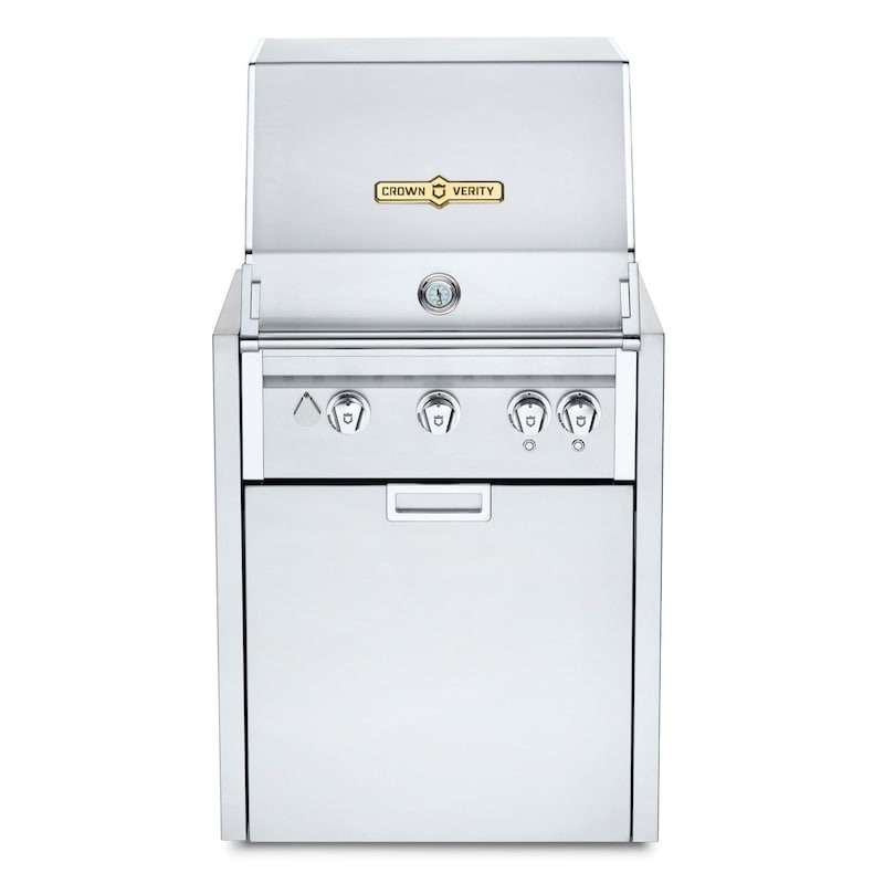 Crown Verity Infinite Series 24-Inch Modular Propane Gas Grill W Lights - IGM24LP-LT