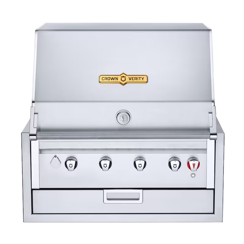 Crown Verity Infinite Series 30-Inch Built-In Natural Gas Grill - IBI30NG