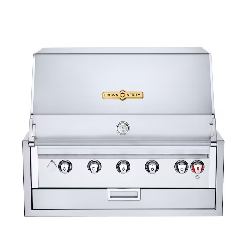 Crown Verity Infinite Series 36-Inch Built-In Natural Gas Grill - IBI36NG