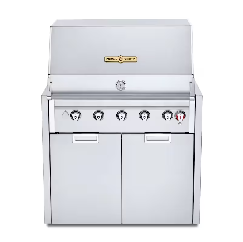 Crown Verity Infinite Series 36-Inch Modular Propane Gas Grill - Bulk Tank - IGM36-SIBULK