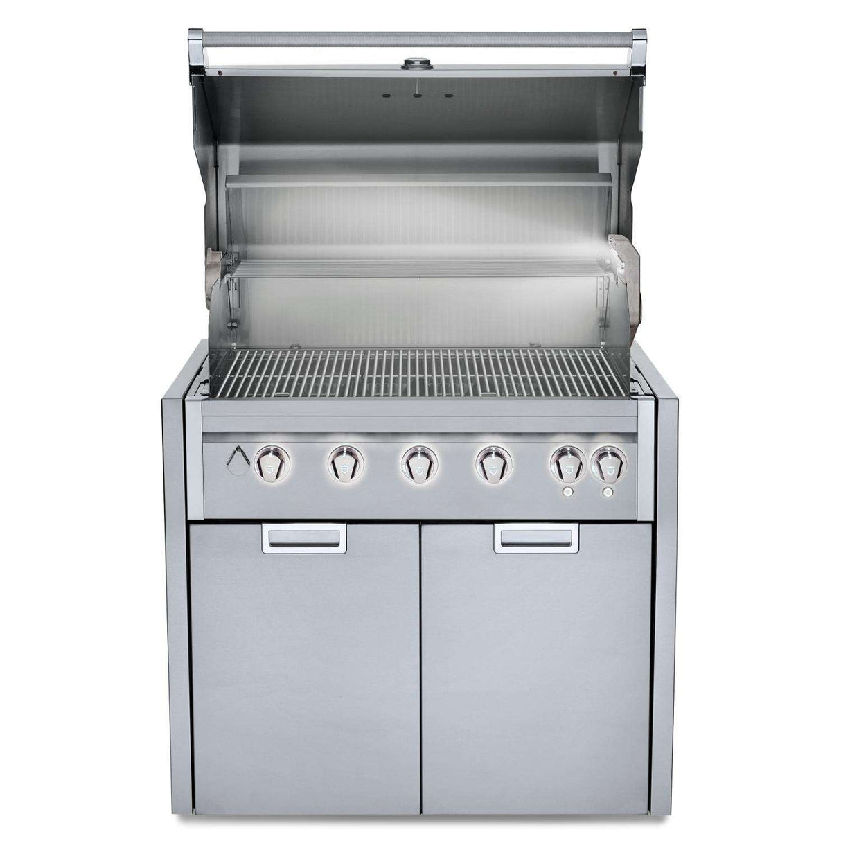 Crown Verity Infinite Series 36-Inch Modular Propane Gas Grill W Lights - IGM36LP-LT Open Grill