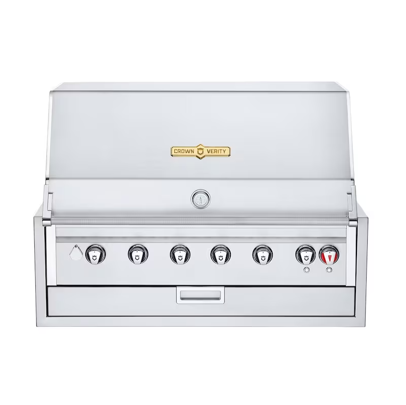Crown Verity Infinite Series 42-Inch Built-In Natural Gas Grill - IBI42NG