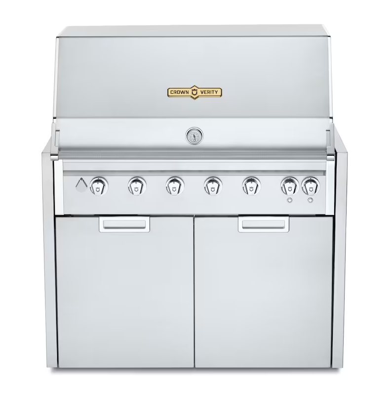 Crown Verity Infinite Series 42-Inch Modular Natural Gas Grill W Lights - IGM42NG-LT