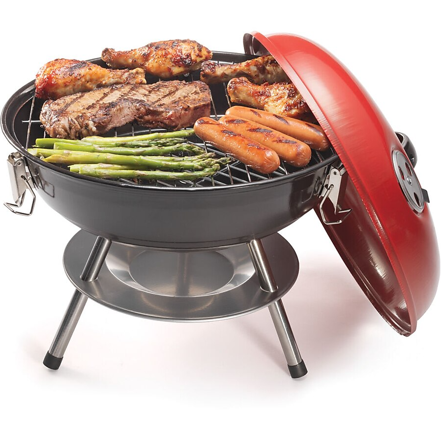 Cuisinart 14-Inch Portable Tabletop Charcoal Grill - Red - CCG-190RB