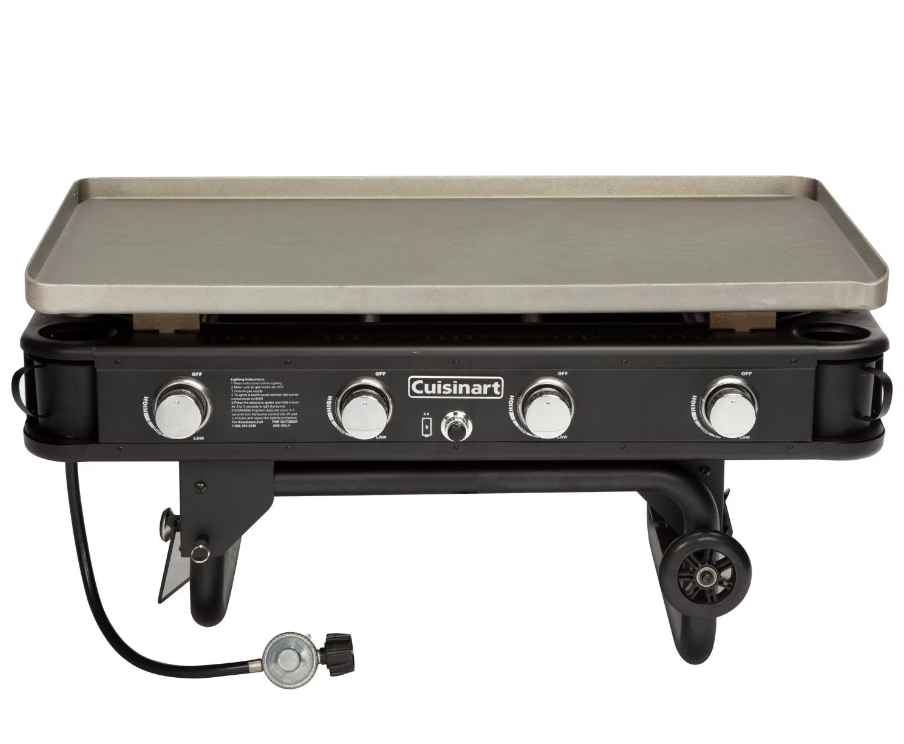 Cuisinart 36-Inch 4-Burner Propane Gas Griddle - CGG-0036